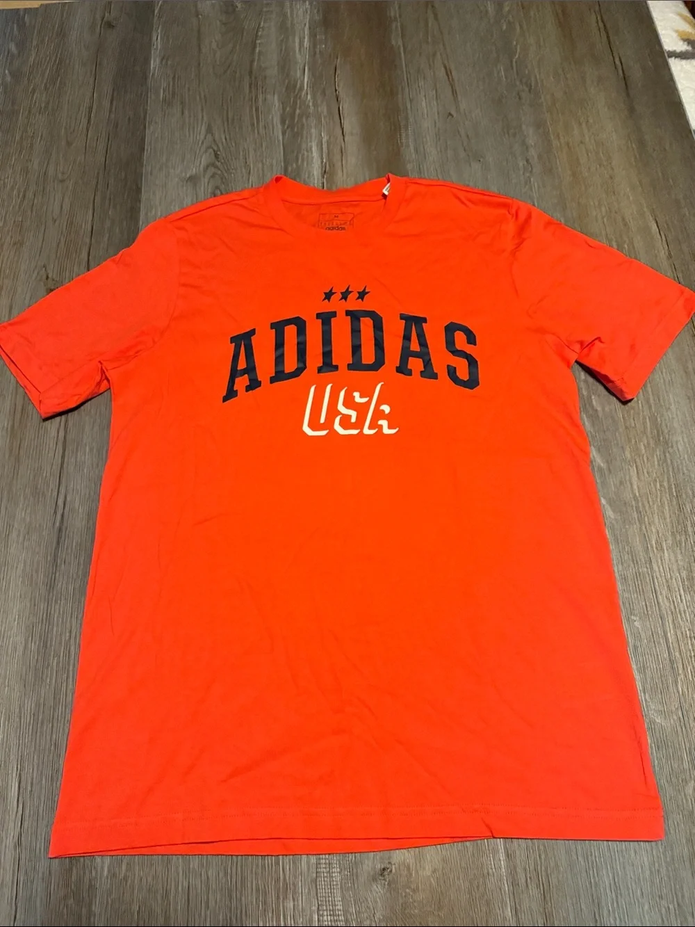 adidas Orange USA Graphic Short-Sleeve Tee